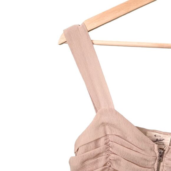 Pins and Needles Anthropologie Ruffle Sleeveless Mini Dress in Size 8 - Picture 9 of 11